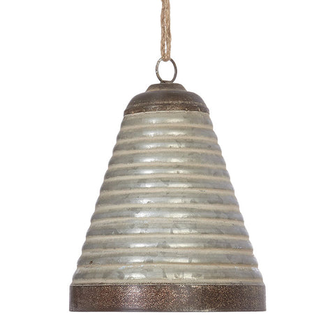 Christmas - Galvanized Bell Ornament