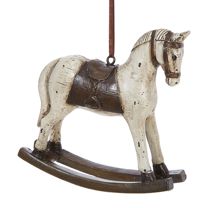 Christmas - Rocking Horse Ornament 4.5"