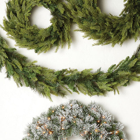 Christmas Garland - Mixed Pine and Cedar