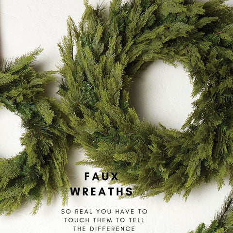 Christmas Wreath - Mixed Cedar and Pine