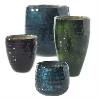 Pottery - Regina Pot 4.5"x 4.75 Blue